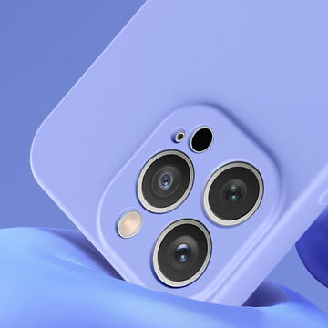 Husa Hurtel Silicone case for Samsung Galaxy A54 5G silicone cover light blue