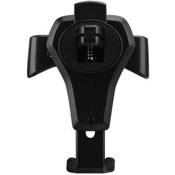 Hurtel Car Holder H01 Black gravity car holder for the ventilation grille