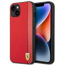 Ferrari Ferrari FEHCP14SAXRE iPhone 14 6.1&quot; red/red hardcase Carbon