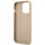 Husa Guess GUHCP14LPSATLE iPhone 14 Pro 6,1 &quot;beige / beige hardcase SaffianoTriangle Logo