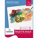 Canson Hartie 24 x 32 cm, 20 file - 70 g/mp, pentru prepararea culorilor, CANSON Huile