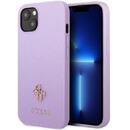 Guess Guess GUHCP13MPS4MU iPhone 13 6.1&quot; purple/purple hardcase Saffiano 4G Small Metal Logo