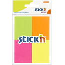 Stick'n Notes autoadeziv 38 x 51 mm, 4 x 50 file/set, Stick"n - 4 culori fosforescente