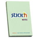 Stick'n Notes autoadeziv 76 x 51 mm, 100 file, Stick"n - verde pastel