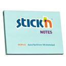 Stick'n Notes autoadeziv 76 x 101 mm, 100 file, Stick"n - albastru pastel