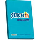 Stick'n Notes autoadeziv 76 x 51 mm, 100 file, Stick"n - albastru neon