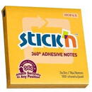Stick'n Notes autoadeziv 360, 76 x 76mm, 100 file, Stick"n - galben gold