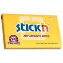 Stick'n Notes autoadeziv 360, 76 x 127mm, 100 file, Stick"n - galben gold