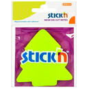 Stick'n Notes autoadeziv Die-Cut, 70 x 70 mm, 50 file, Stick"n - copac - verde pastel