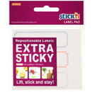 Stick'n Etichete autoadezive 25 x 88 mm, 3 x 30 etichete/set Stick"n Extra sticky label - albe- chenar color