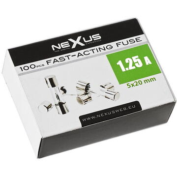 Nexus Sigurante rapide5 x 20 mm1,25 A