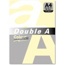 DOUBLE-A Hartie color pentru copiator A4, 80g/mp, 100coli/top, Double A - pastel cheese