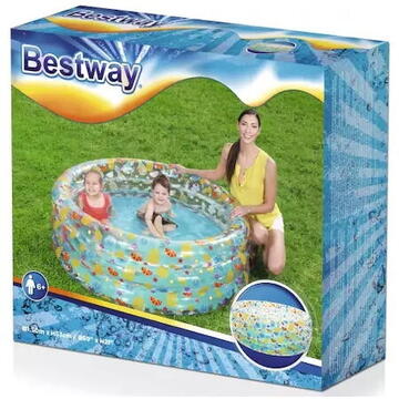 Bestway paddling "Tropical", O 150cm x 53cm, swimming pool (colorful)