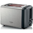 Bosch TAT3P420 DesignLine Toaster, 970 W, 2 slots, Stainless steel