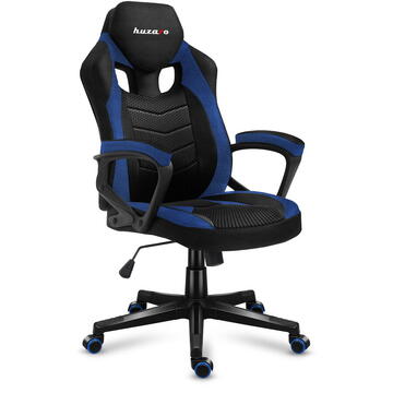 Scaun Gaming huzaro FORCE 2.5 Gaming Armchair Mesh Seat Negru-Albastru