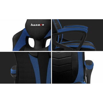 Scaun Gaming huzaro FORCE 2.5 Gaming Armchair Mesh Seat Negru-Albastru