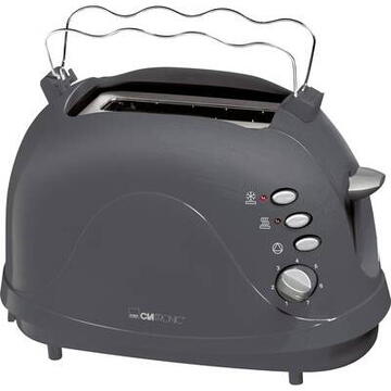 Prajitor de paine Clatronic Toaster TA 3565, grey