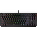 ENDORFY Tastatura, Ilumiare RGB,Cu fir, Negru, 87 taste