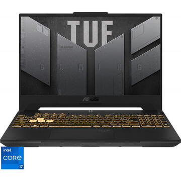 Notebook Asus TUF F15 FX507ZC4-HN065 15.6" FHD Intel Core i7- 12700H 8GB 512GB SSD GeForce RTX 3050 4GB NO OS Jaeger Gray
