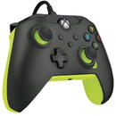 PDP Wired Controller - Electric Black, Gamepad (black/neon green, for Xbox Series X|S, Xbox One, PC)