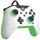 PDP PDP Wired Controller - Neon White, Gamepad (white/green, for Xbox Series X|S, Xbox One, PC)