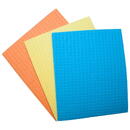Office Products Lavete umede, absorbante, 18x16cm, 3buc/set, Office Products - culori asortate