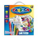 Carioca Set 48 carioca + carte colorat, CARIOCA Game Station