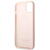 Husa Guess GUHMP13MSBPLP iPhone 13 6.1&quot; pink/pink hard case Silicone Logo Plate MagSafe