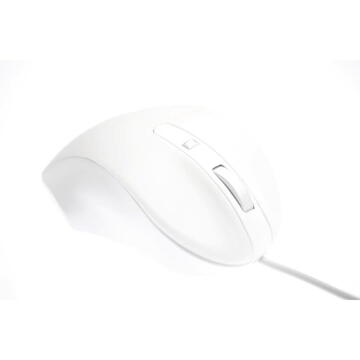 Mouse matias Ergonomic Mac PBT, White