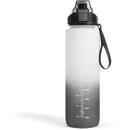 Sticlă de apă sport - 1L - opal - gradient alb-negru