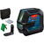 Bosch line laser GLL 2-15 G Professional, with bracket, cross line laser (blue/black, case, ceiling clamp, green laser lines)