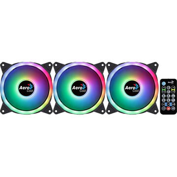 AeroCool Duo 12 Pro, 120mm, 3Buc