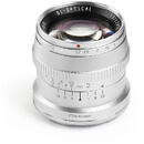 TTArtisan Obiectiv manual TTArtisan 50mm F1.2  silver pentru Leica L-mount