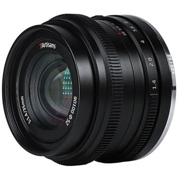 Obiectiv foto DSLR Obiectiv manual 7Artisans 35mm F1.4 pentru Canon EOS-R