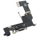 Apple Banda cu Conector incarcare / date - Conector Audio - Microfon Apple iPhone 5s, Negru