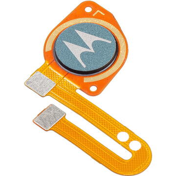 Piese si componente Senzor Amprenta Motorola Moto G20, Cu banda, Albastru