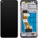 Display - Touchscreen Samsung Galaxy M11, Cu Rama, Negru, Service Pack GH81-18736A