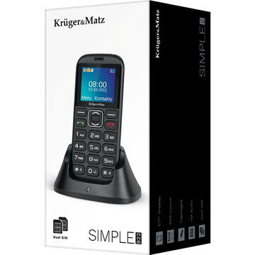 Telefon mobil Kruger Matz TELEFON GSM SENIORI SIMPLE 922 4G KRUGER&MATZ