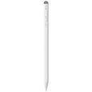 Baseus Stylus Pen Smooth Wireless Active 2 compatibil cu tablete Apple iPad, Activ/Pasiv, Indicatori LED, 130 mAh, Cablu USB-C inclus, Alb