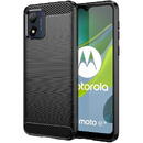 Hurtel Carbon Case for Motorola Moto E13 flexible silicone carbon cover black
