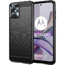 Hurtel Carbon Case for Motorola Moto G13 flexible silicone carbon cover black