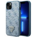 Guess Guess GUHCP13SP4TPB iPhone 13 mini 5.4&quot; blue/blue hardcase 4G Triangle Logo Cardslot