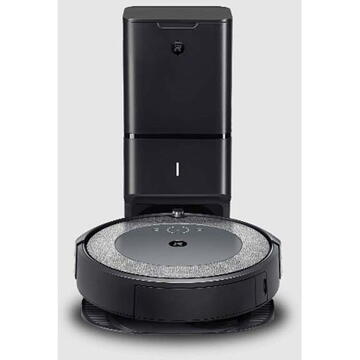 Aspirator iRobot Roomba I5658  evacuare automata a recipientului de praf 0.4 l  control vocal control din aplicatie Negru