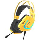 DAREU Gaming headphones Dareu EH732 USB RGB Galben