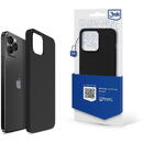 Silicone Case Husa pentru Apple iPhone 12 Pro Max , Silicon, Spate telefon,Negru