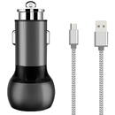 LDNIO C503Q 2USB Car charger +  MicroUSB Cable
