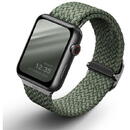 UNIQ pasek Aspen Apple Watch 40/38/41mm Series 4/5/6/7/8/SE/SE2 Braided zielony/cypress green