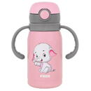 Cana cu pai 300ml,Pink Solid