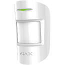 AJAX Detector wireless de miscare si geam spart PIR CombiProtect, White