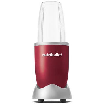 NutriBullet Original, 600 W, 1 viteza, cupa 0.5l, cupa inalta 0.7l, Rosu